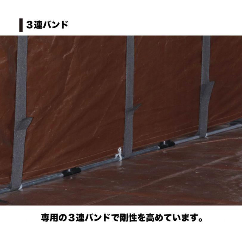ファームガレージ SH-6 BS ブラウンシルバー 南栄工業 約1.0坪 間口 1.56m/奥行 2.20m [法人様 送料無料]_6