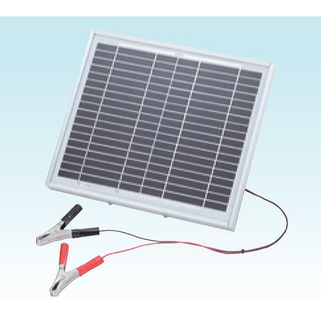 ソーラー充電器 末松電子製作所 電気柵(電柵) ソーラーチャージャー12W
