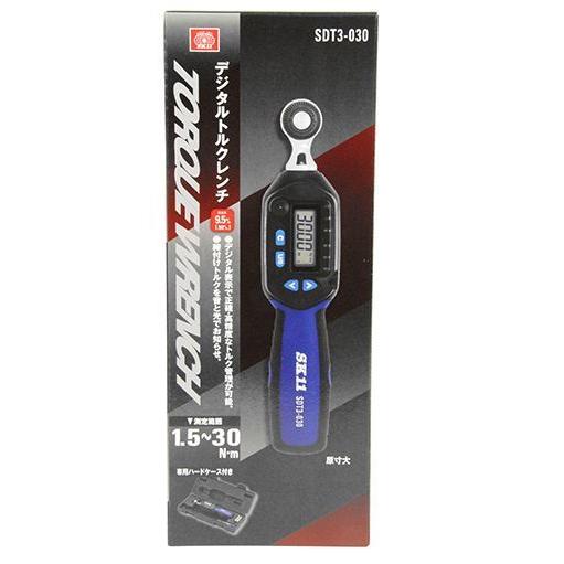 SK11 トルクレンチ デジタルトルクレンチ SDT3-030 差込角 9.5mm