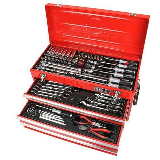 SK11 整備工具セット SST-16133RE 133点組 レッド 赤 工具箱 ツール 