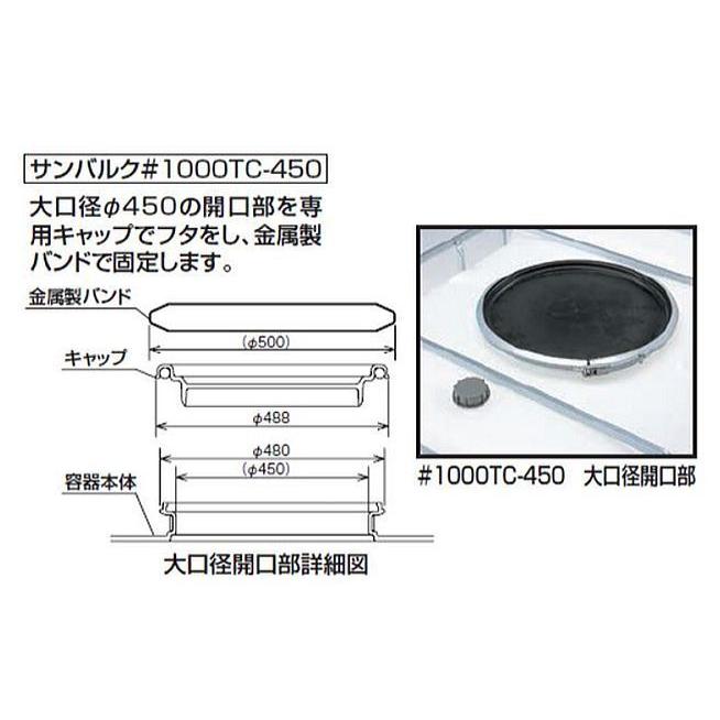 三甲 サンコーサンバルク #1000TC-450 (UN無) 内容量 1050L 液体 三甲 サンコーサンバルク #1000TC-450 (UN無) 内容量 1050L 液体
