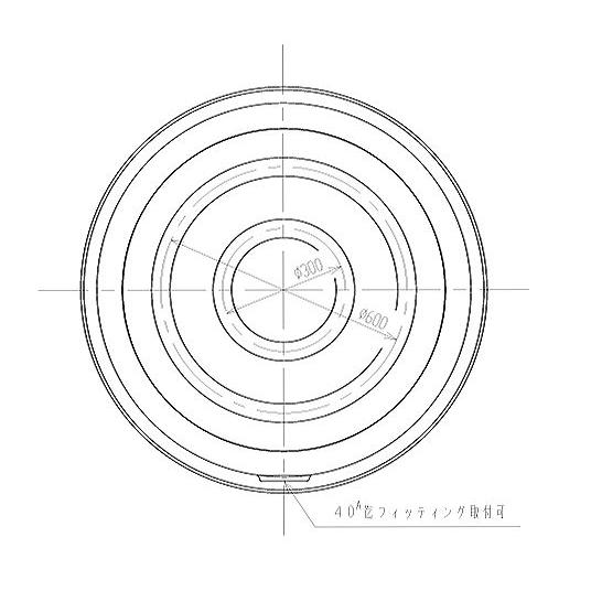 スイコーML190 丸型水槽190㍑