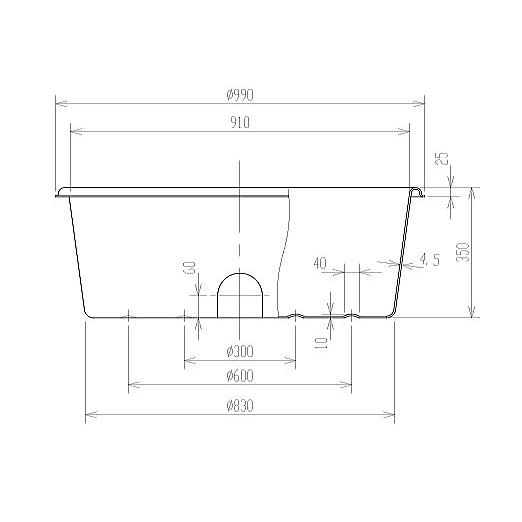 スイコーML190 丸型水槽190㍑