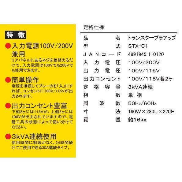SUZUKID トランス スズキッド 昇圧・降圧兼用ポータブル変圧器 SUZUKID トランス スズキッド 昇圧・降圧兼用ポータブル変圧器