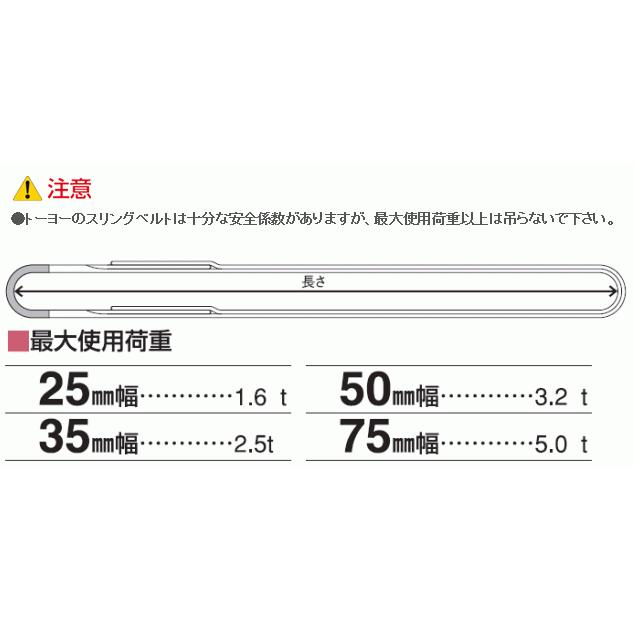 トーヨーセフティー(toyosafety) キングスリングベルト トーヨーセフティー(toyosafety) キングスリングベルト
