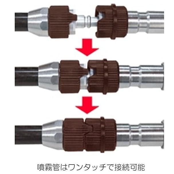 動噴用噴口 ヤマホ 片持カーボンIII型8頭口 新広角 G1/4 散布幅 約