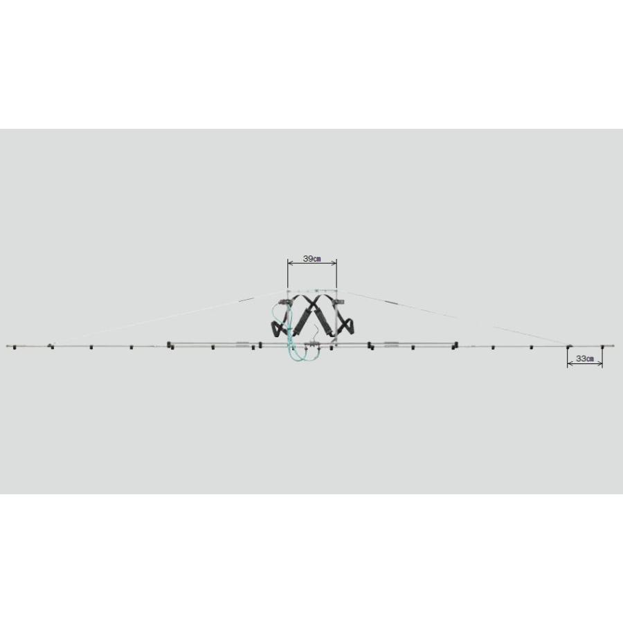 ヤマホ　中持ブームIII型18頭口　キリナシ除草　散布幅　約565cm　G3　除草剤散布に最適　噴口　ノズル　動噴　[送料無料]