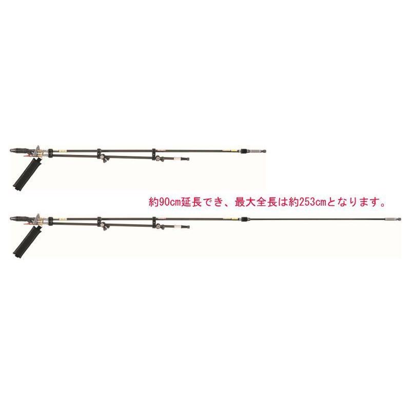 動噴用噴口 ヤマホ 伸縮切替畦畔CPPSタイプ35型 G1/2 鉄砲噴口