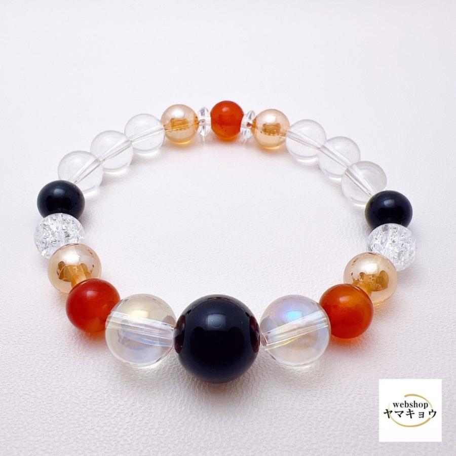 2026年 午年 丙午 火の馬 開運ブレスレット 水晶 カーネリアン