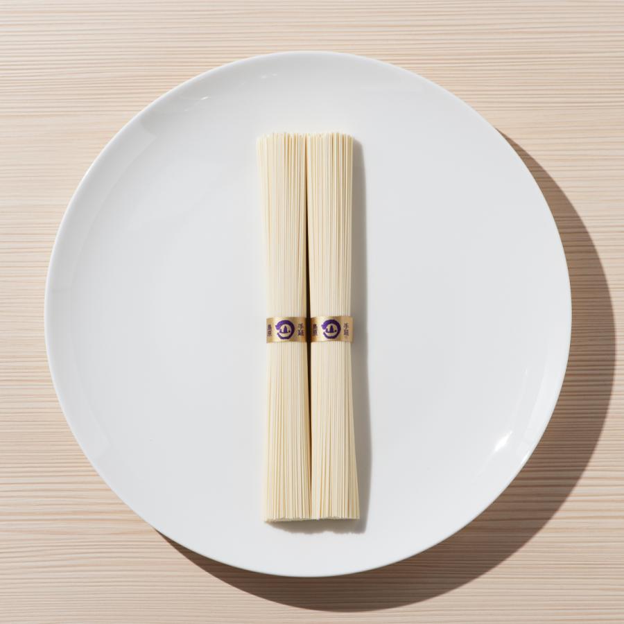 高級 お中元 お歳暮 こだわり ギフト 島原 手延べ そうめん 山道 国産小麦 100 金帯 だしパック 詰合せ |  | 05