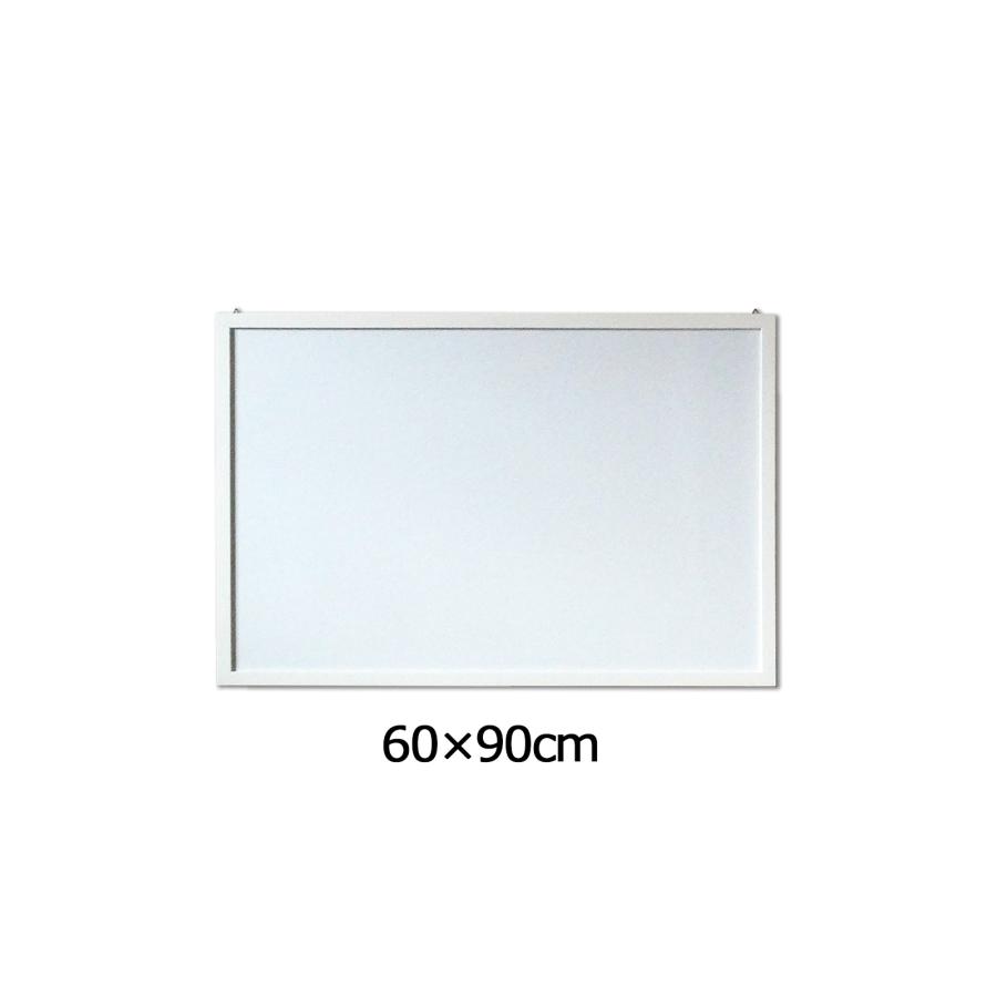 ホワイトボード【日本製】マグネット対応 木製細枠 600×900mm 壁掛け