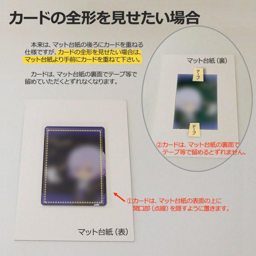 カードを飾る額縁 トレカ ポケカ 額 2連 収納 フレーム ケース UV