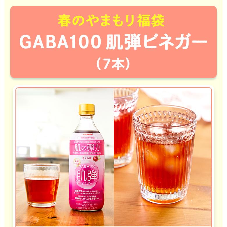 ヤマモリ 春のやまもり 福袋 GABA 100 肌弾ビネガー 7本 2026 リンゴ酢