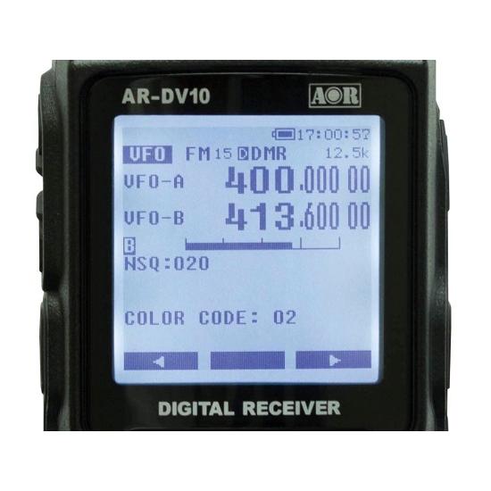 AR-DV10 デジタルモードに対応したハンディ型広帯域受信機 AOR(エーオーアール) ショートアンテナプレゼント |  | 03
