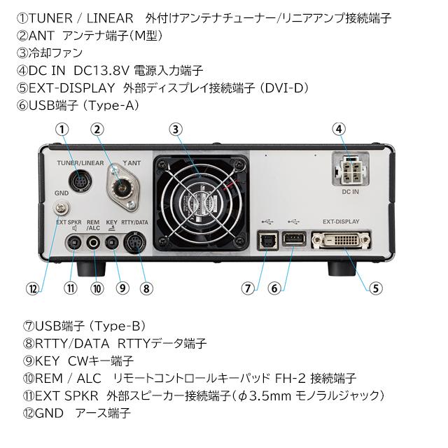 FT-710M Field (50W) HF/50MHz帯オールモードトランシーバー ヤエス(八重洲無線)｜yamamoto-base｜04