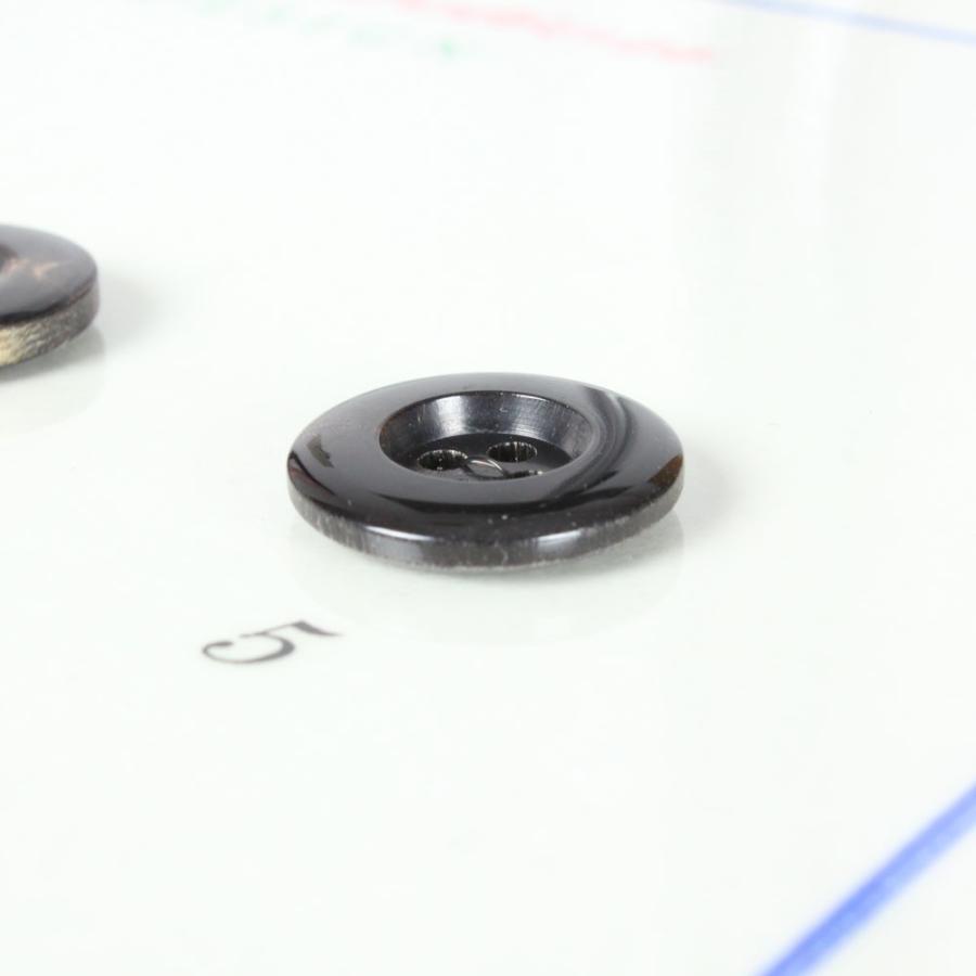 ボタン 本水牛ボタン 1個から対応 スーツ・ジャケット向け 重厚感のある天然の水牛の角のボタン 本水牛ボタン 20mm 5色展開 スイギューDX|yamamoto-excy|02