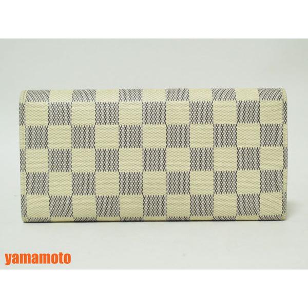 ルイヴィトン　ダミエアズール長財布ポルトフォイユ　ジョセフィーヌ ジョセフィーヌ 送料無料 LOUIS VUITTON ルイヴィトン ダミエ アズール