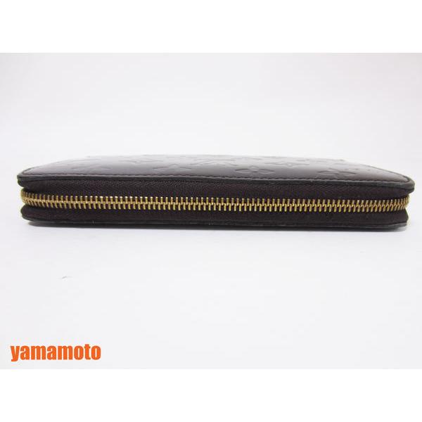 ジッピー・ウォレット 送料無料 LOUIS VUITTON ルイヴィトン ヴェルニ  