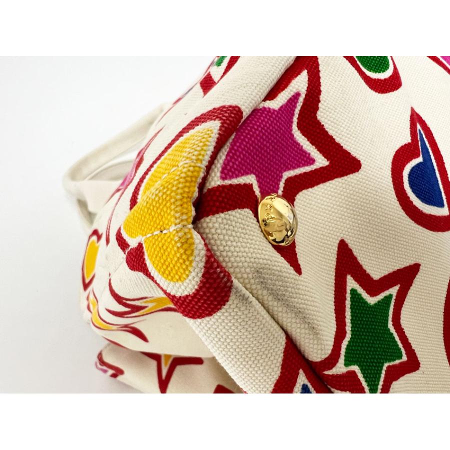 CANAPA 送料無料 PRADA プラダ カナパ STAMPATA トートバッグ