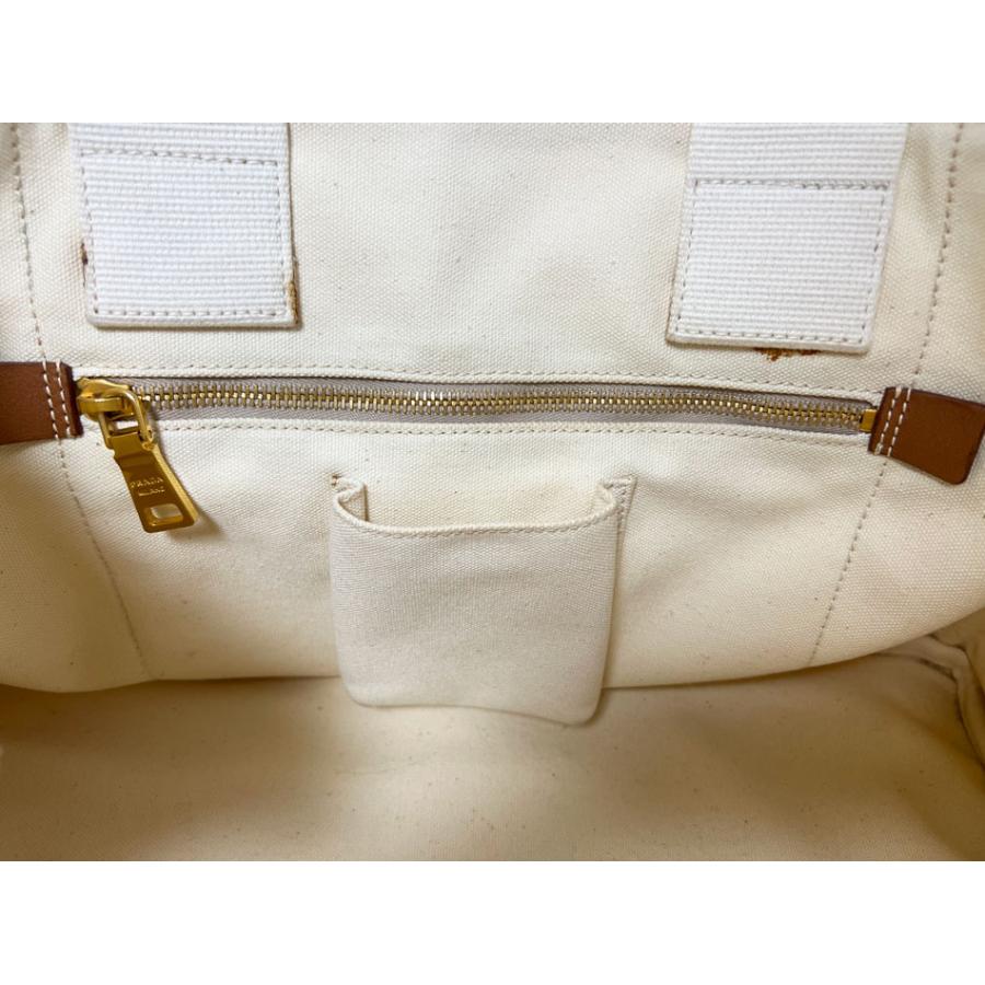 CANAPA 送料無料 PRADA プラダ カナパ STAMPATA トートバッグ