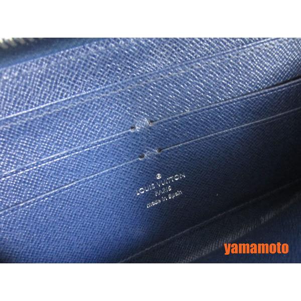 ルイ・ヴィトン エピ ジッピーウォレット インディゴブルー 長財布 送料無料 LOUIS VUITTON ルイウ゛ィトン エピ ジッピーウォレット