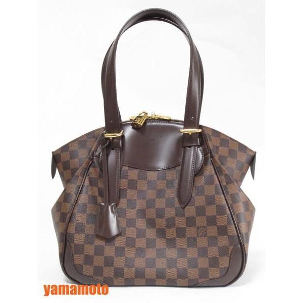 送料無料 LOUIS VUITTON ルイヴィトン ダミエ エベヌ ヴェローナMM