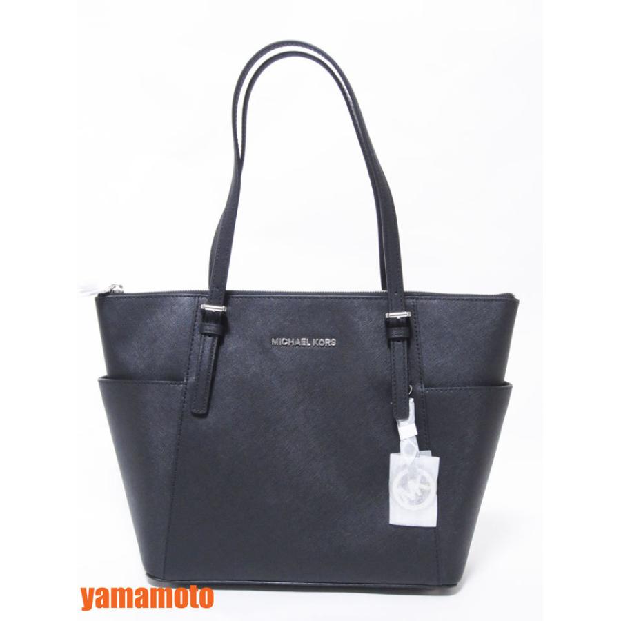 MICHAEL KORS 送料無料 マイケルコース トートバッグ ブラック レザー  