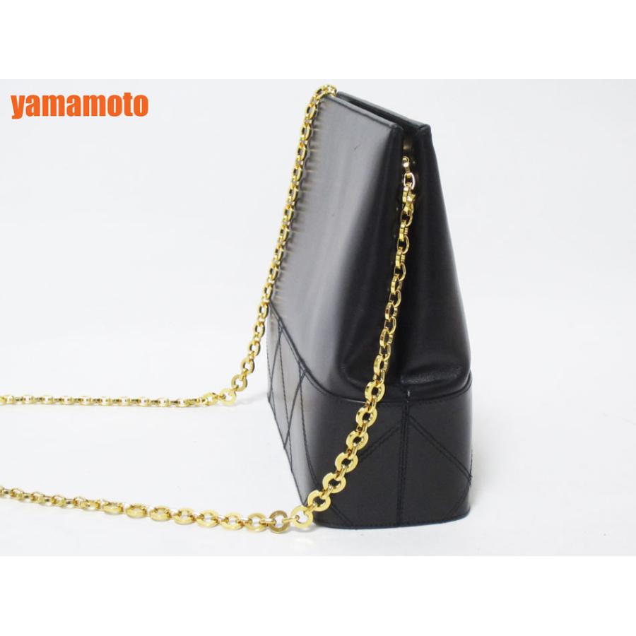 ✨ 美品 フェラガモ ショルダーバッグ 肩かけ ゴールドチェーン FERRAGAMO（フェラガモ） Salvatore Ferragamo サルウ゛ァトーレ