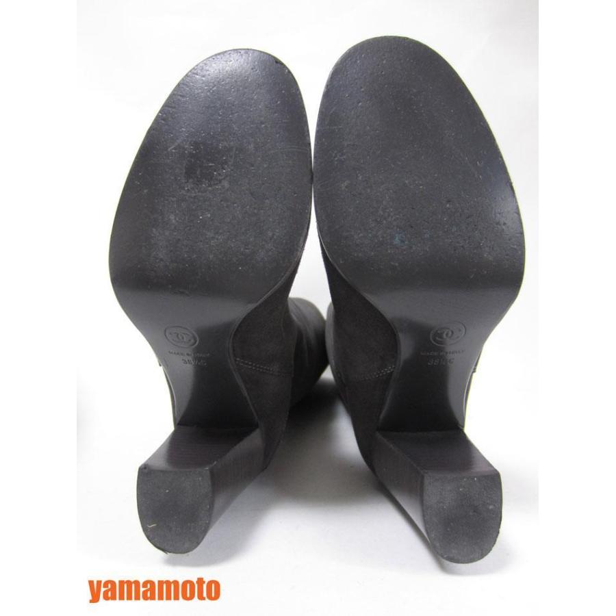 CHANEL シャネル スエードロングブーツ 37 CHANEL シャネル スエードロングブーツ 37 CHANEL シャネル スエード