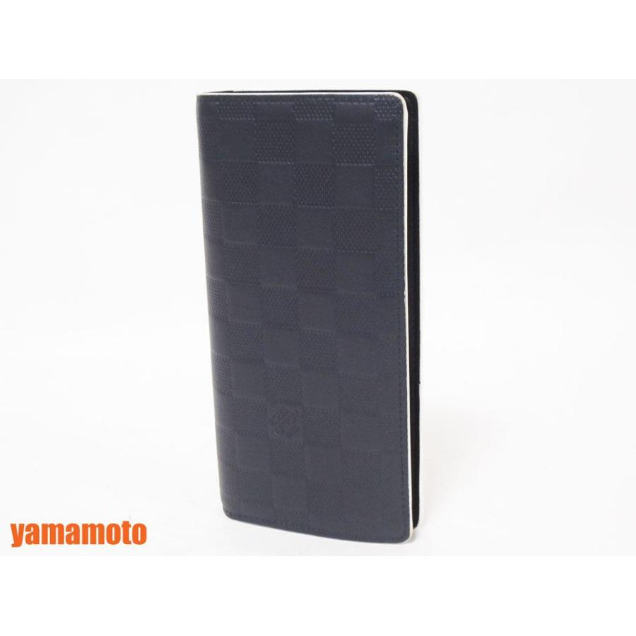 美品 送料無料 LOUIS VUITTON ルイヴィトン ダミエアンフィニ 長財布