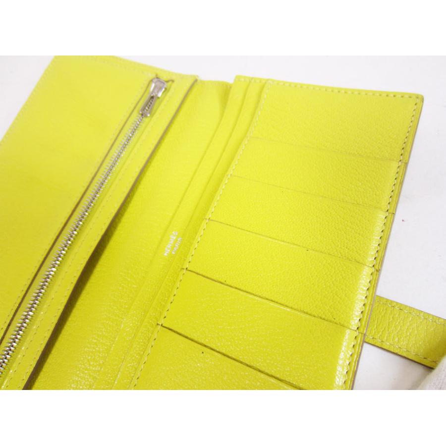 HERMES（エルメス） 中古 送料無料 ベアンスフレ 長財布 マチあり 