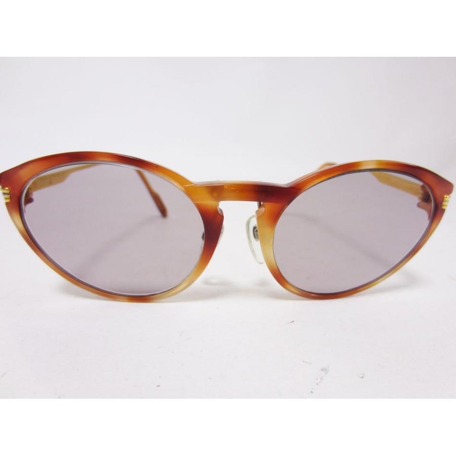 Cartier カルティエ メガネフレーム 中古 送料無料 cartier カルティエ 眼鏡 眼鏡フレーム 度入り