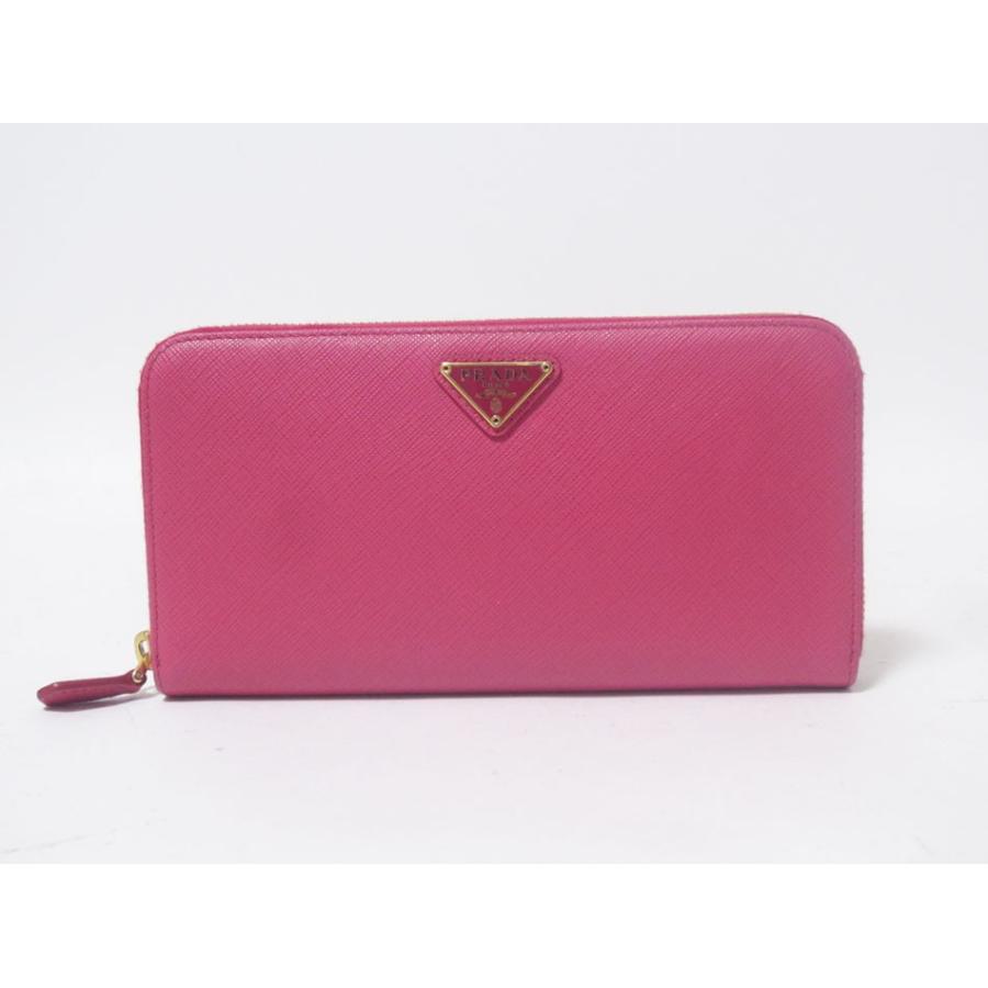 PRADAプラダ 1ML506 SAFFIANO MULTIC ラウンド長財布 プラダ PRADA 長財布 SAFFIANO MULTICOLOR ラウンド/NERO+IBISCO