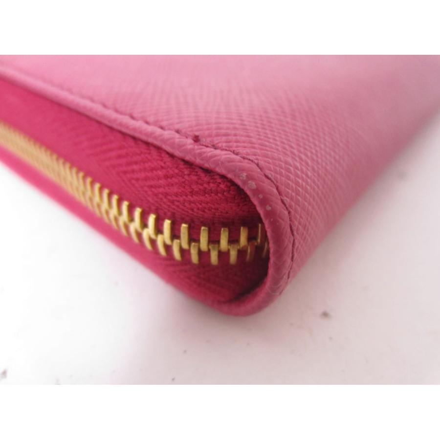PRADA（プラダ） 送料無料 ラウンドファスナー財布 長財布 SAFFIANO