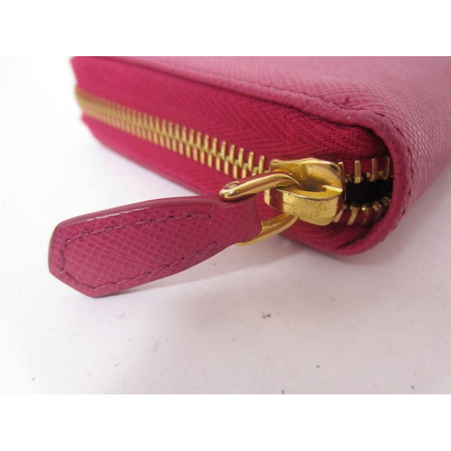 PRADA（プラダ） 送料無料 ラウンドファスナー財布 長財布 SAFFIANO