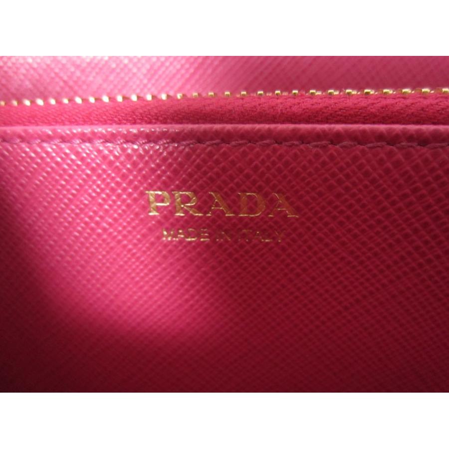PRADA（プラダ） 送料無料 ラウンドファスナー財布 長財布 SAFFIANO
