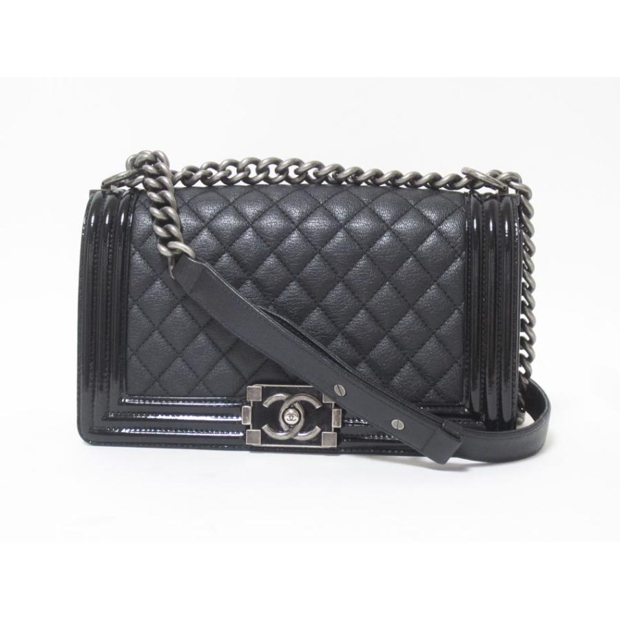 CHANEL 美品 送料無料 シャネル ボーイシャネル ショルダーバッグ