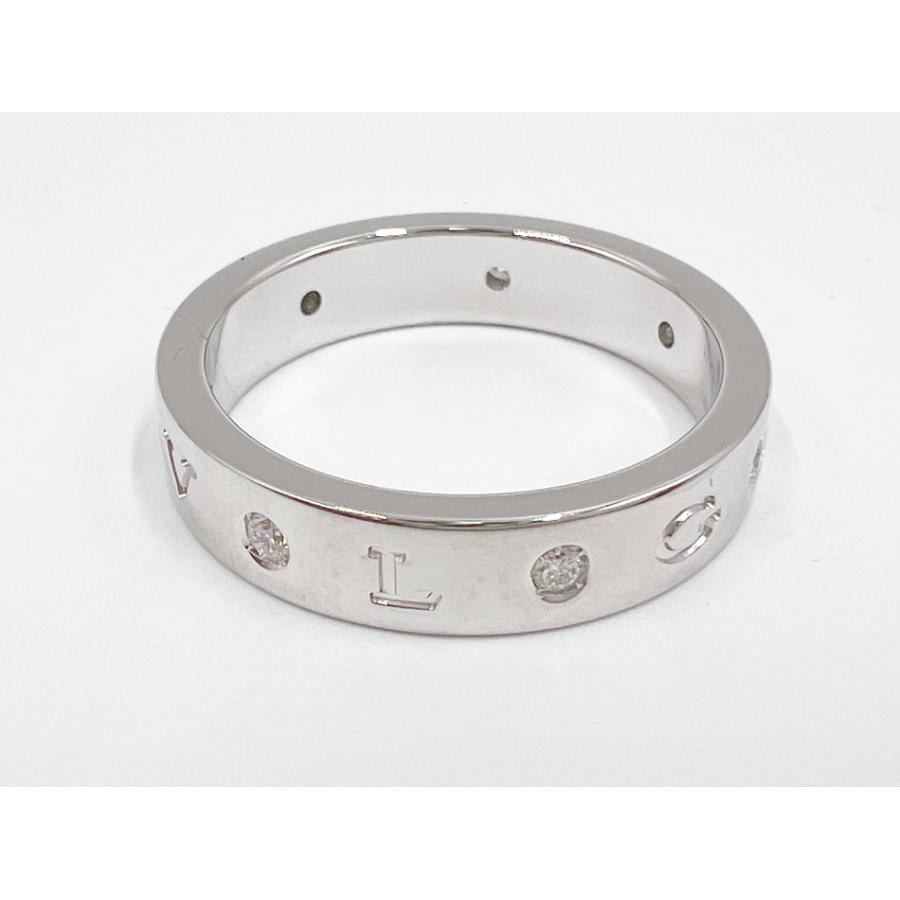BVLGARI（ブルガリ） ローマンソルベ 7Pダイヤ リング 指輪 750 WG K18