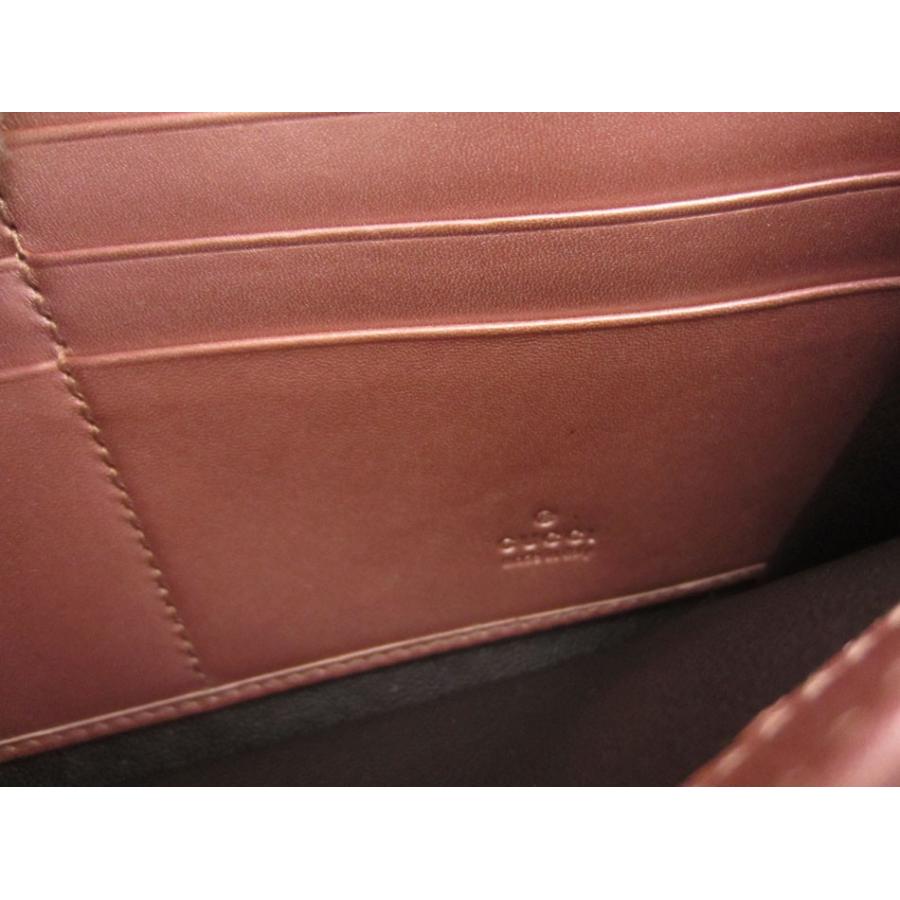マイクログッチ　エナメル　長財布　リボン　ピンク GUCCI 送料無料 グッチ マイクログッチシマ 長財布 2つ折り