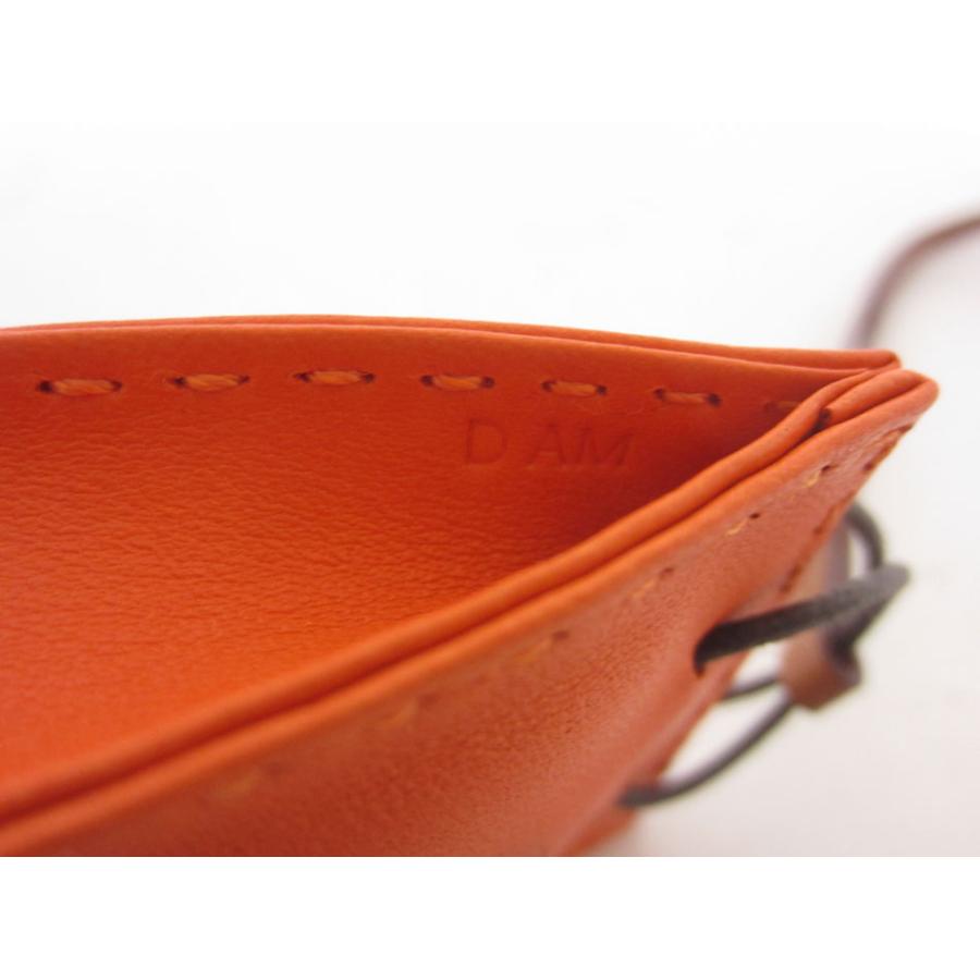 HERMES（エルメス） 送料無料 チャーム ストラップ サックオランジュ