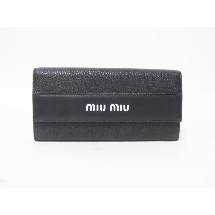 miu miu（ミュウミュウ） 送料無料 長財布 MADRAS＋CITY CAL マドラス