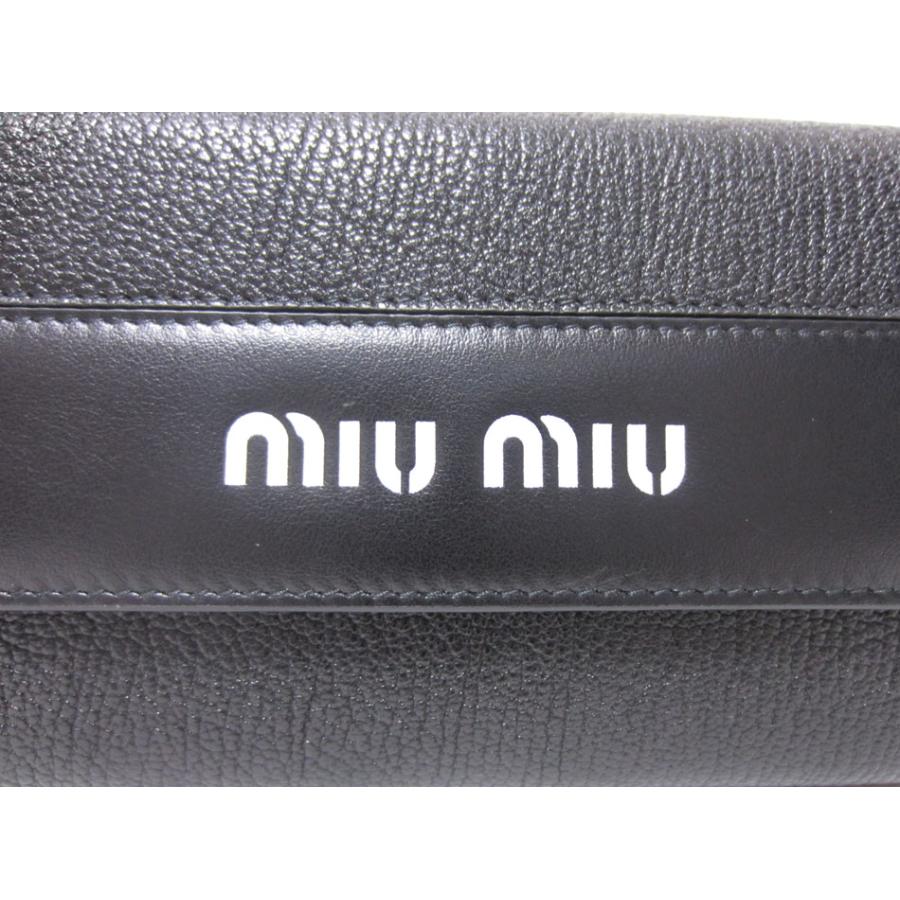 miu miu（ミュウミュウ） 送料無料 長財布 MADRAS＋CITY CAL マドラス