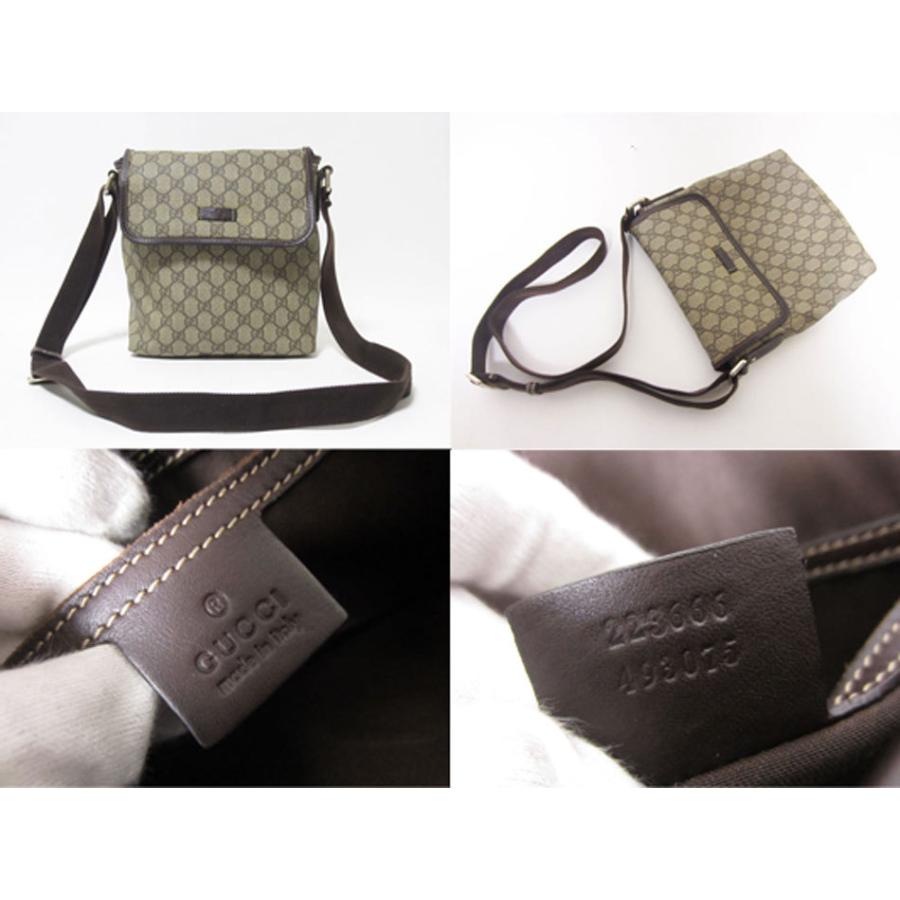 GGキャンバス 送料無料 GUCCI グッチ ショルダーバッグ 斜め掛け PVC