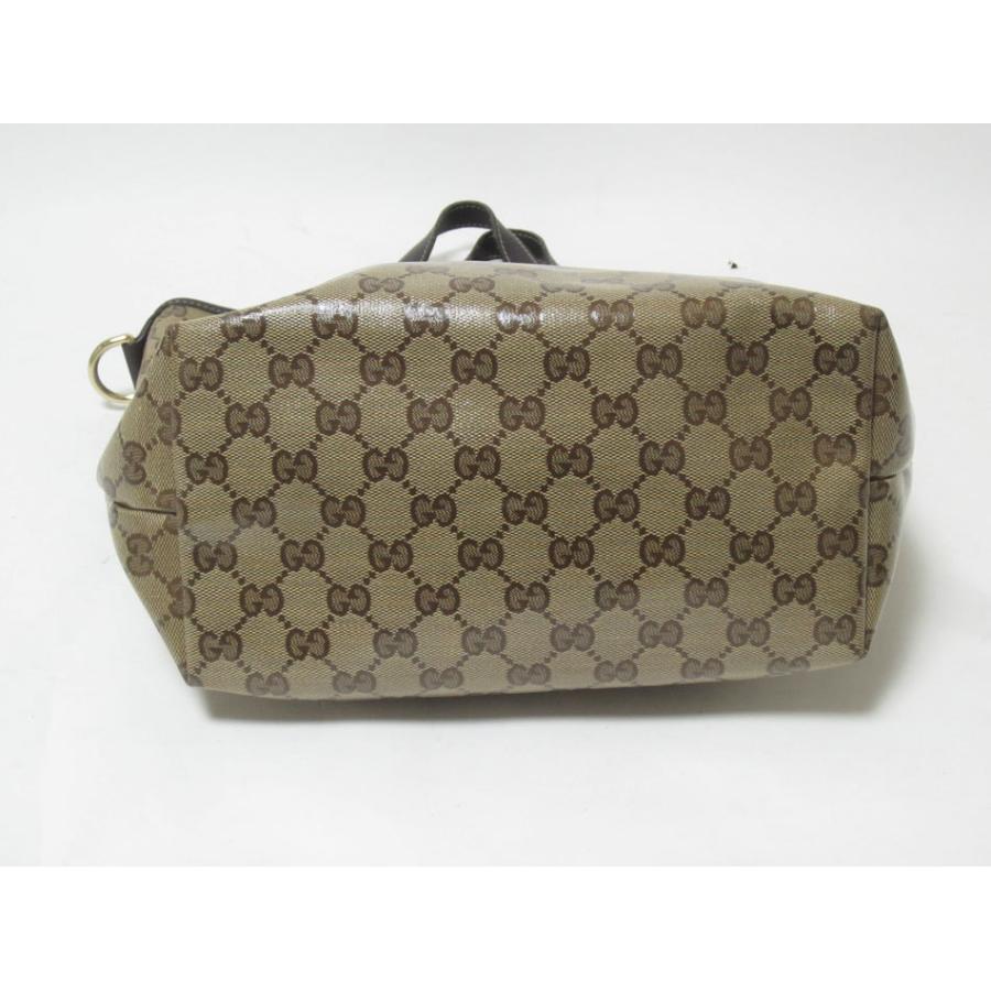 GUCCI ベージュ ブラウン トートバッグ GUCCI グッチ ジャンボ GG 2wayトートバッグ ベージュ/ブラウン