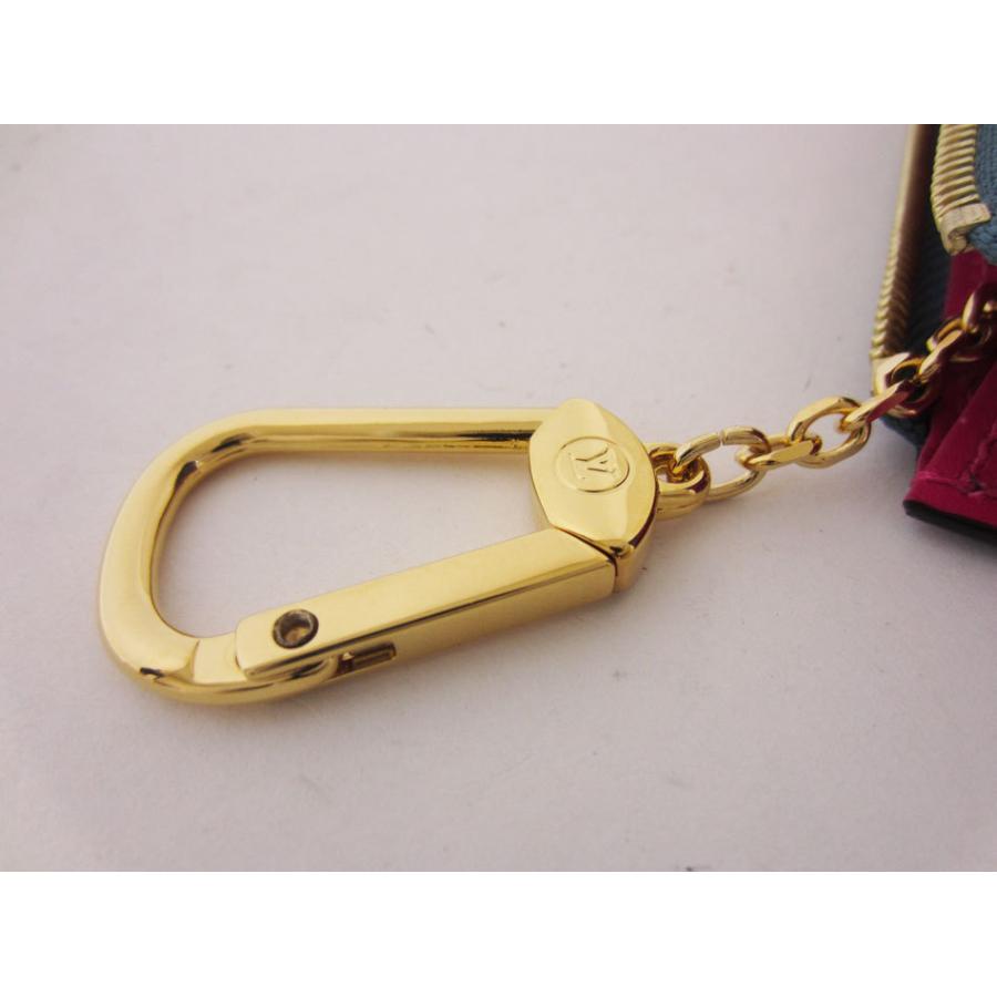 ルイヴィトン　ヴェルニ　ポシェットクレ　コインケース　小銭入れ　キーリング付き ヴィトン モノグラム ヴェルニ ポシェット クレ キーリング付