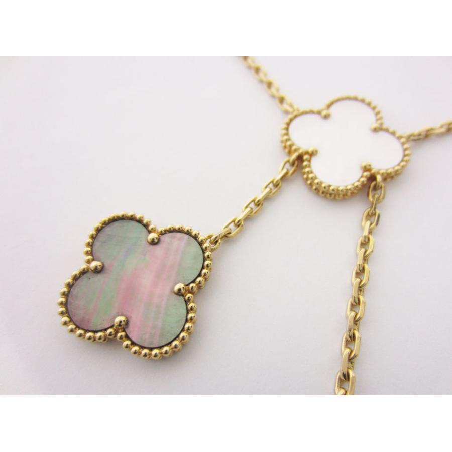 【未使用に近い】ヴァンクリーフアーペル マジックアルハンブラ　ネックレス　ケース アルハンブラ Van Cleef&Arpels VCA ヴァンクリーフ&アーペル マジック
