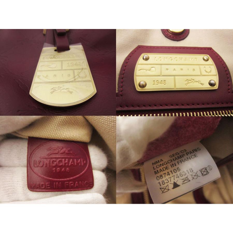 LONGCHAMP（ロンシャン） 送料無料 トートバッグ レザー レッド