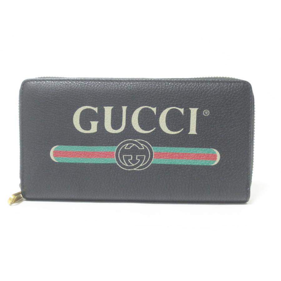 GUCCI（グッチ） 送料無料 ファスナー長財布 ラウンドファスナー 