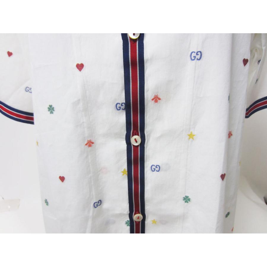 GUCCI（グッチ） 送料無料 メンズ ボーリング シャツ 半袖 ウェブ 