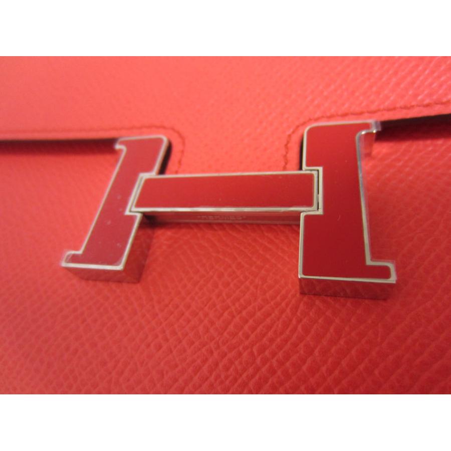 送料無料 HERMES エルメス コンスタンストゥーゴー ロングウォレット 長財布 ショルダーポーチ ローズテキサス 2021年6月購入 Z刻印 新品 | Constance | 02